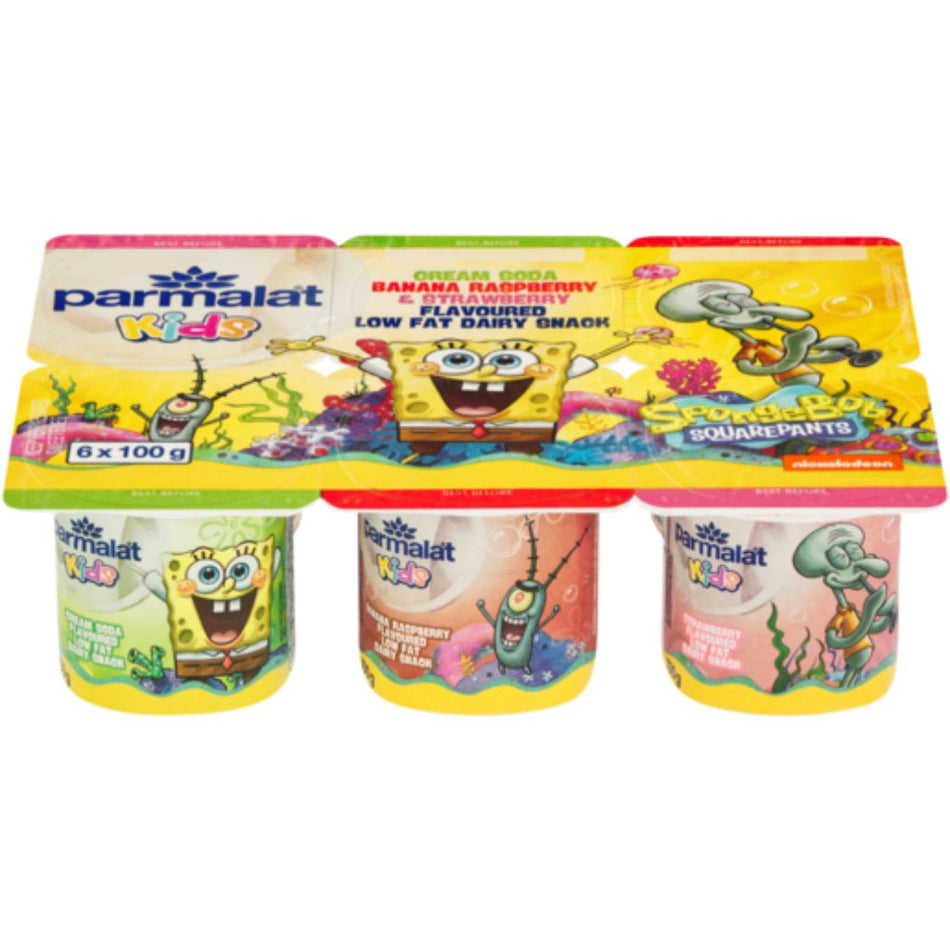 Parmalat Yoghurt Kids Strawberry, Banana, Cream Soda 100G