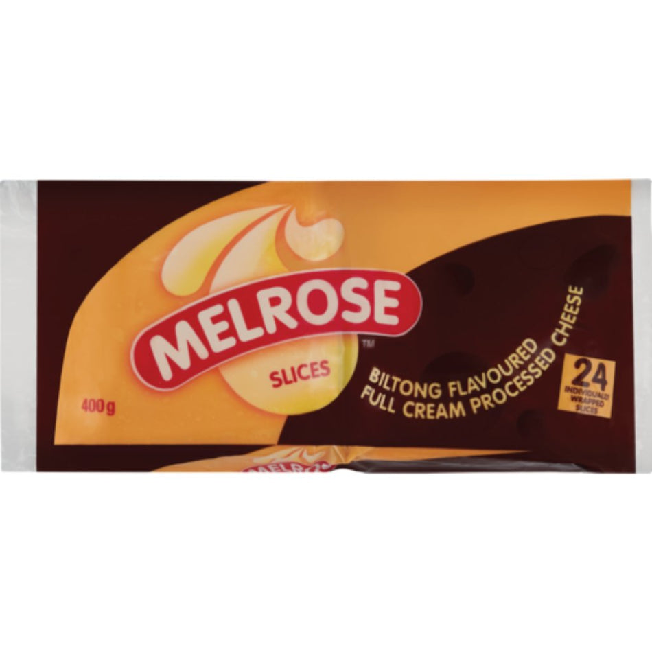 Melrose Cheese Biltong Slices 400G