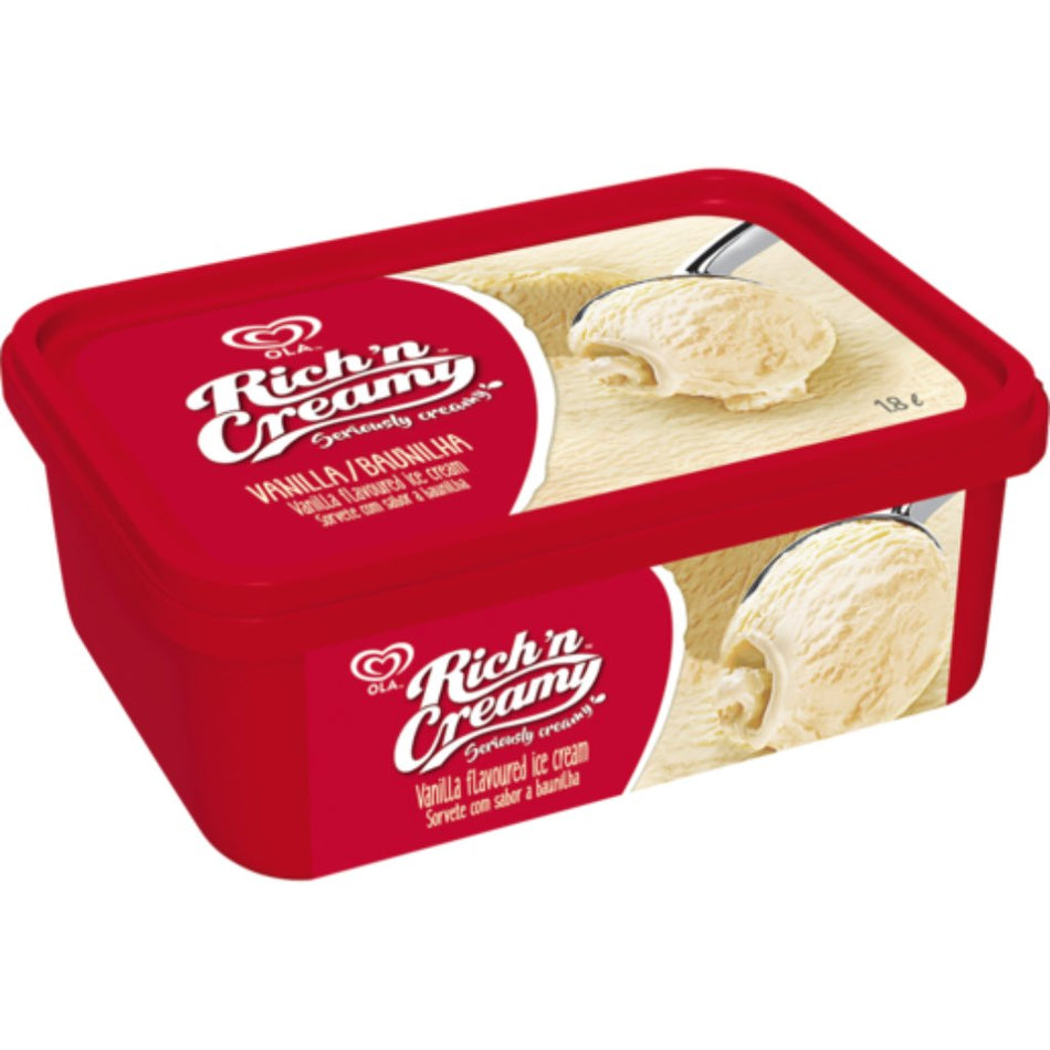 Ola Ice Cream Rich 'n Creamy Vanilla 1.8L