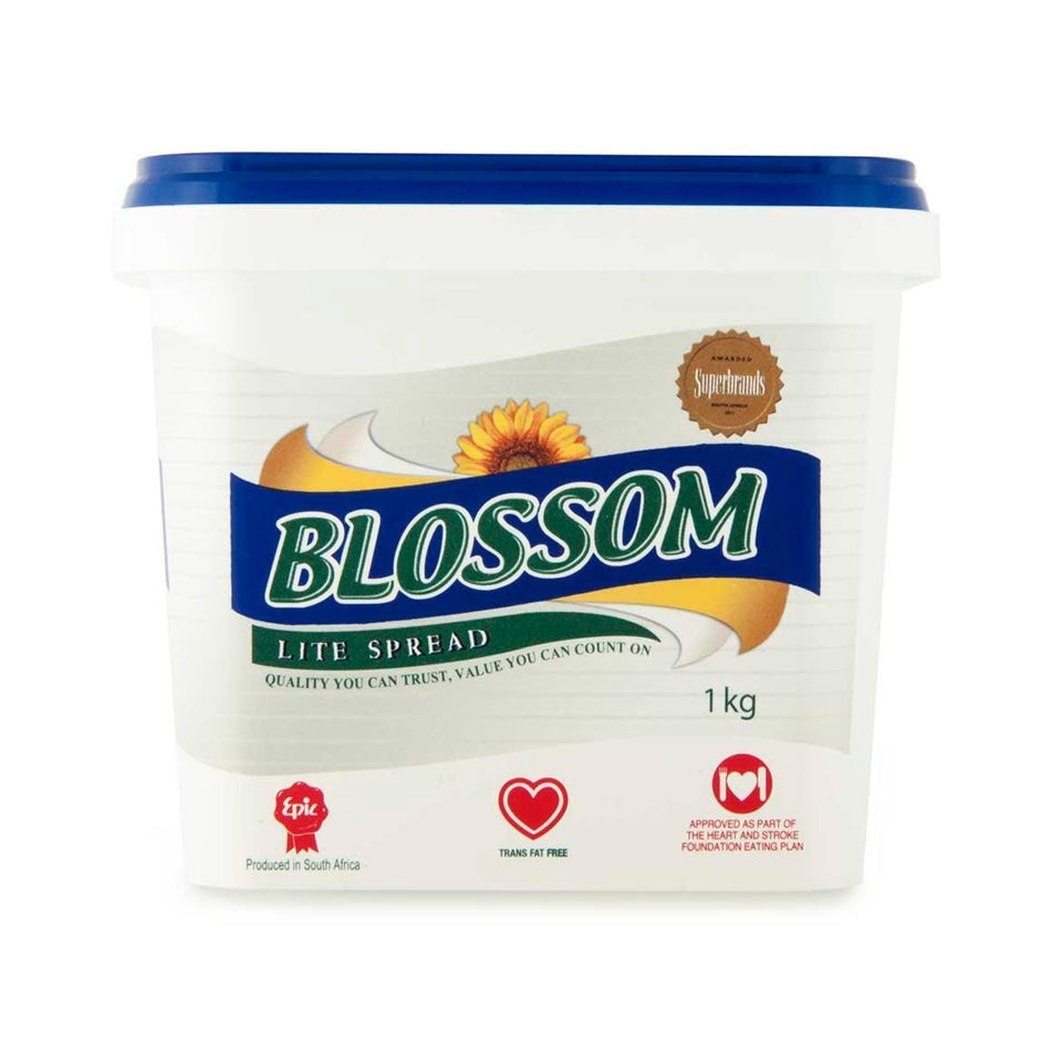 Blossom Margarine Lite Spread Tub 1KG -