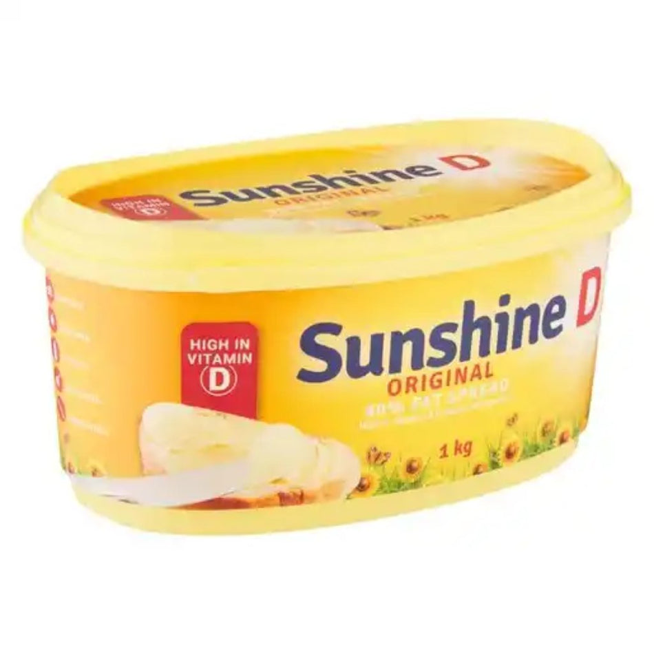 Sunshine D Margarine Regular Tub 1KG