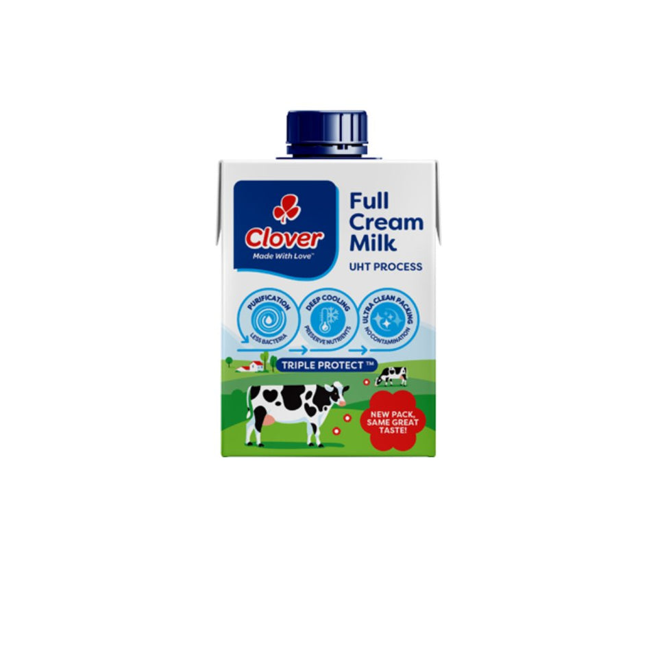 Clover Full Cream Milk UHT 500ML