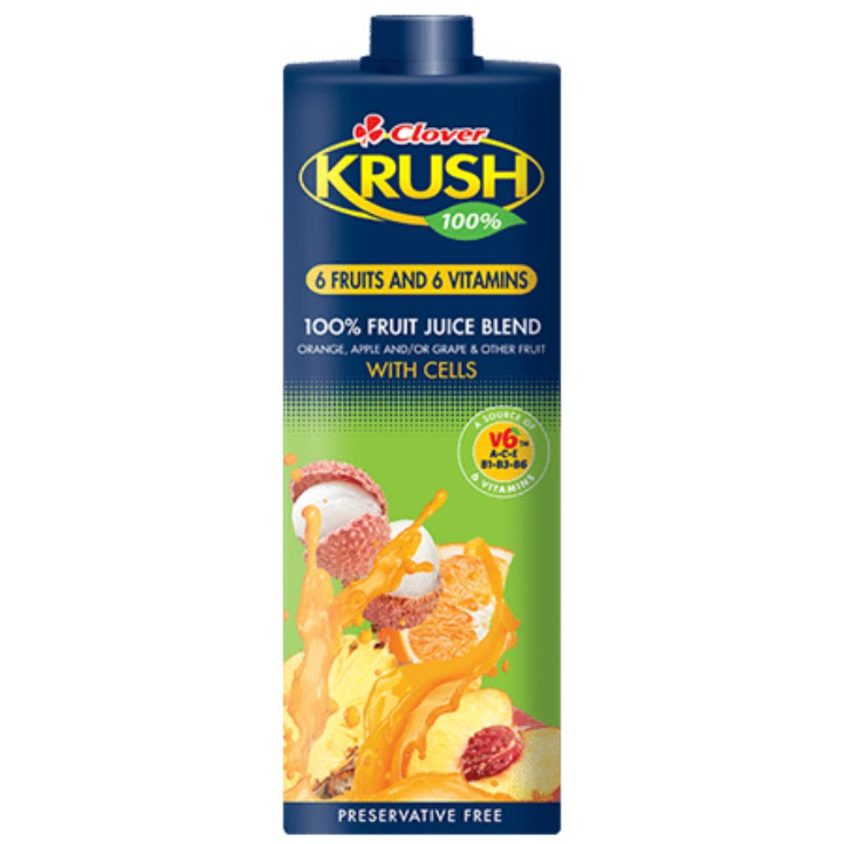 Clover Krush UHT 100 % Juice 1L
