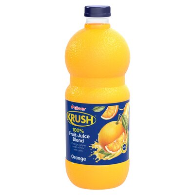 Clover Krush 100% Fruit Juice 1.5L Orange