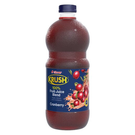 Clover Krush 100% Fruit Juice 1.5L Cranberry