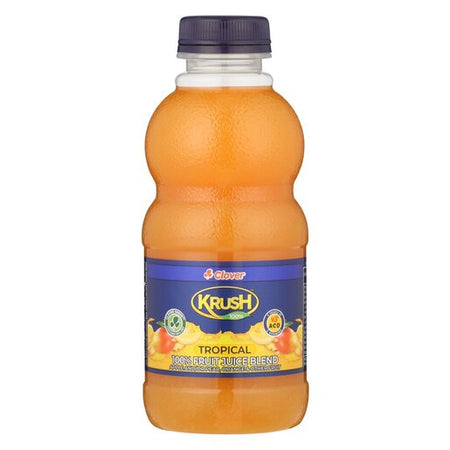 Clover Krush 100% Fruit Juice 500ML Tropical Punch
