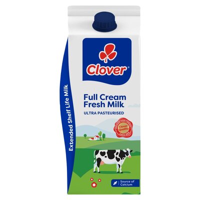 Clover Ultra Pasteurised Fresh Full Cream Milk 2L NONE
