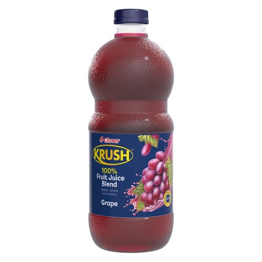 Clover Krush 100% Fruit Juice 1.5L Red Grape