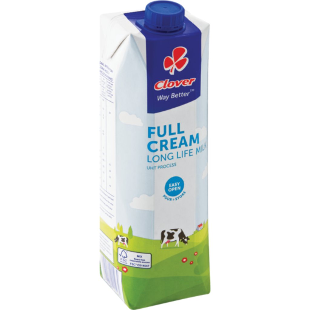 Clover Full Cream Fresh Milk 1L -