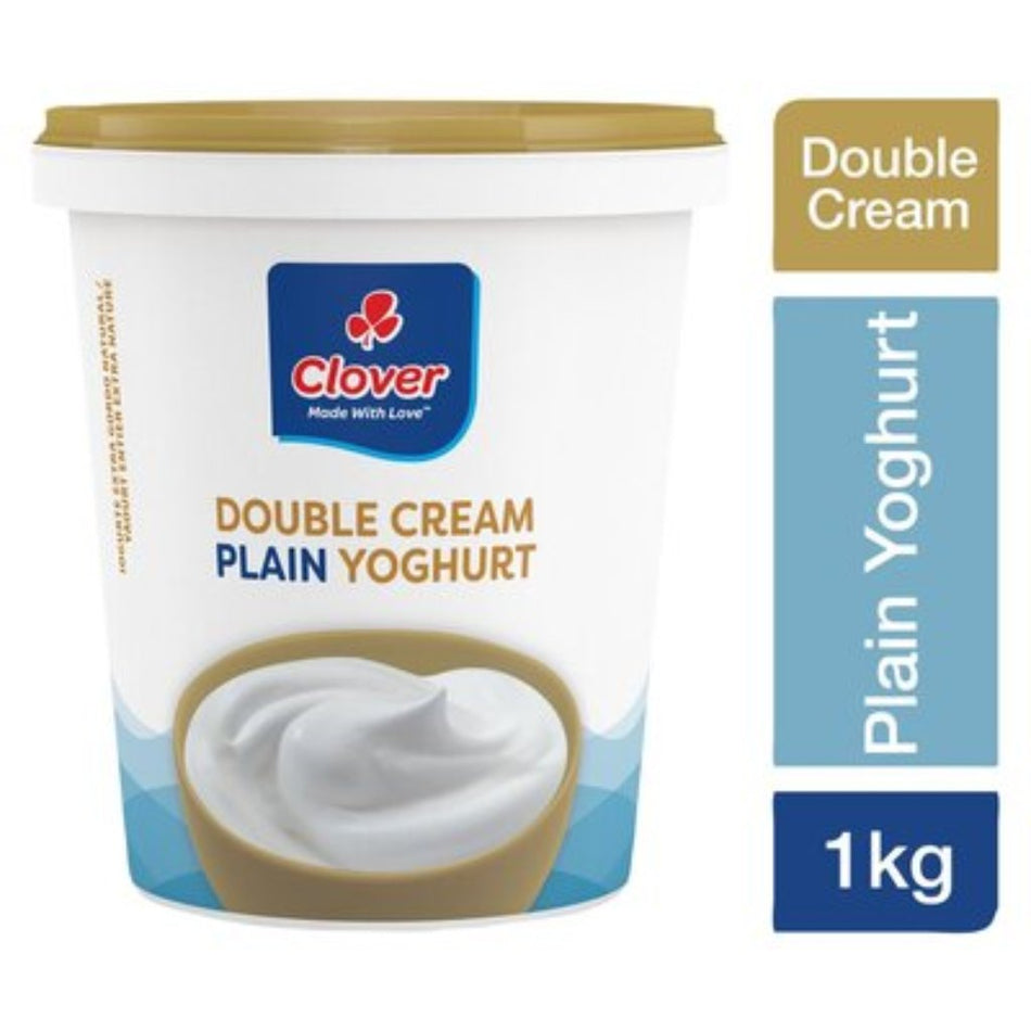 Clover Plain Yoghurt Double Cream 1KG