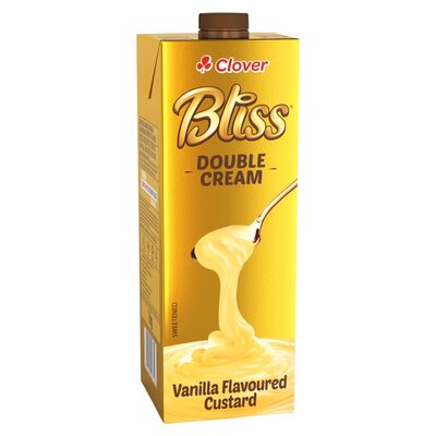 Clover Bliss Double Cream Vanilla Custard 1KG NONE