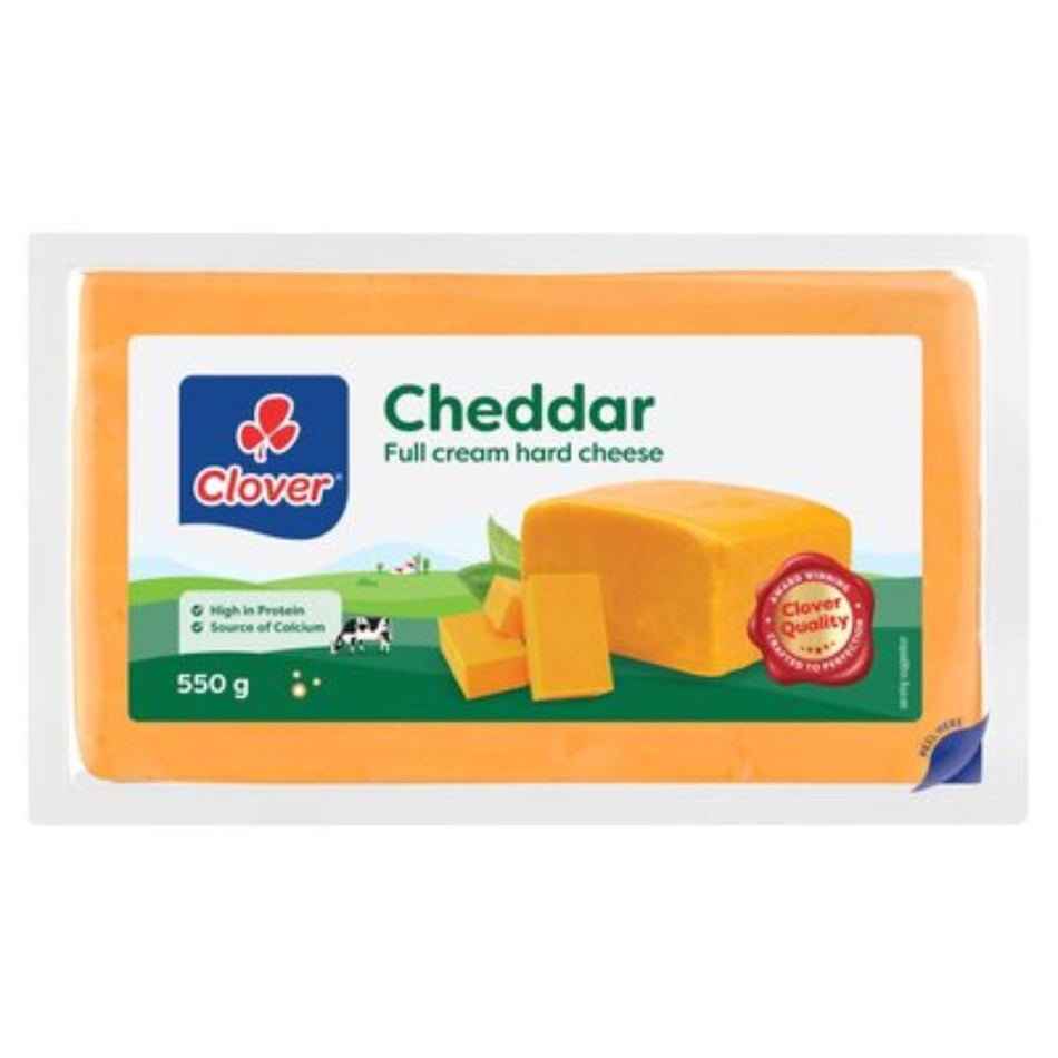Clover Cheese Cheddar 550G