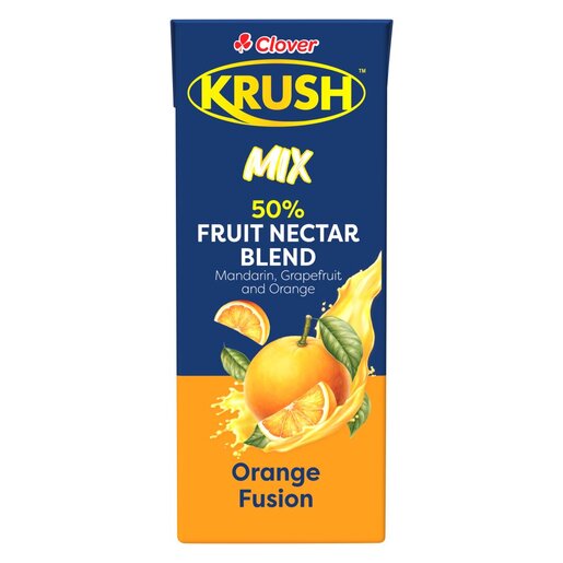 Clover Krush Mix Fruit Juice 200ML Orange Fusion