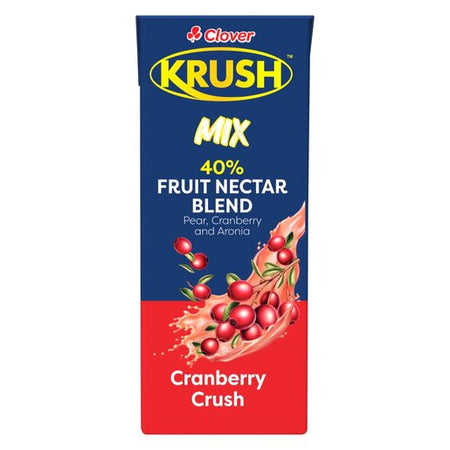 Clover Krush Mix Fruit Juice 200ML Cranberry Crush