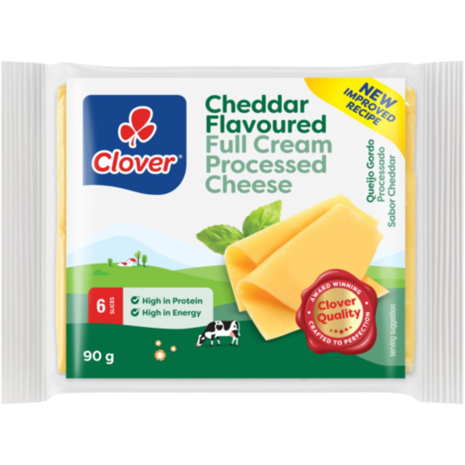 Clover Cheese Cheddar Slices 100G