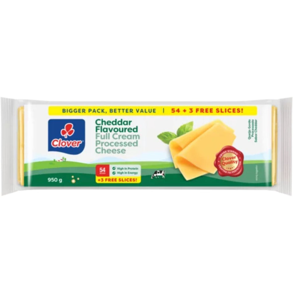Clover Processed Cheese Cheddar 950G