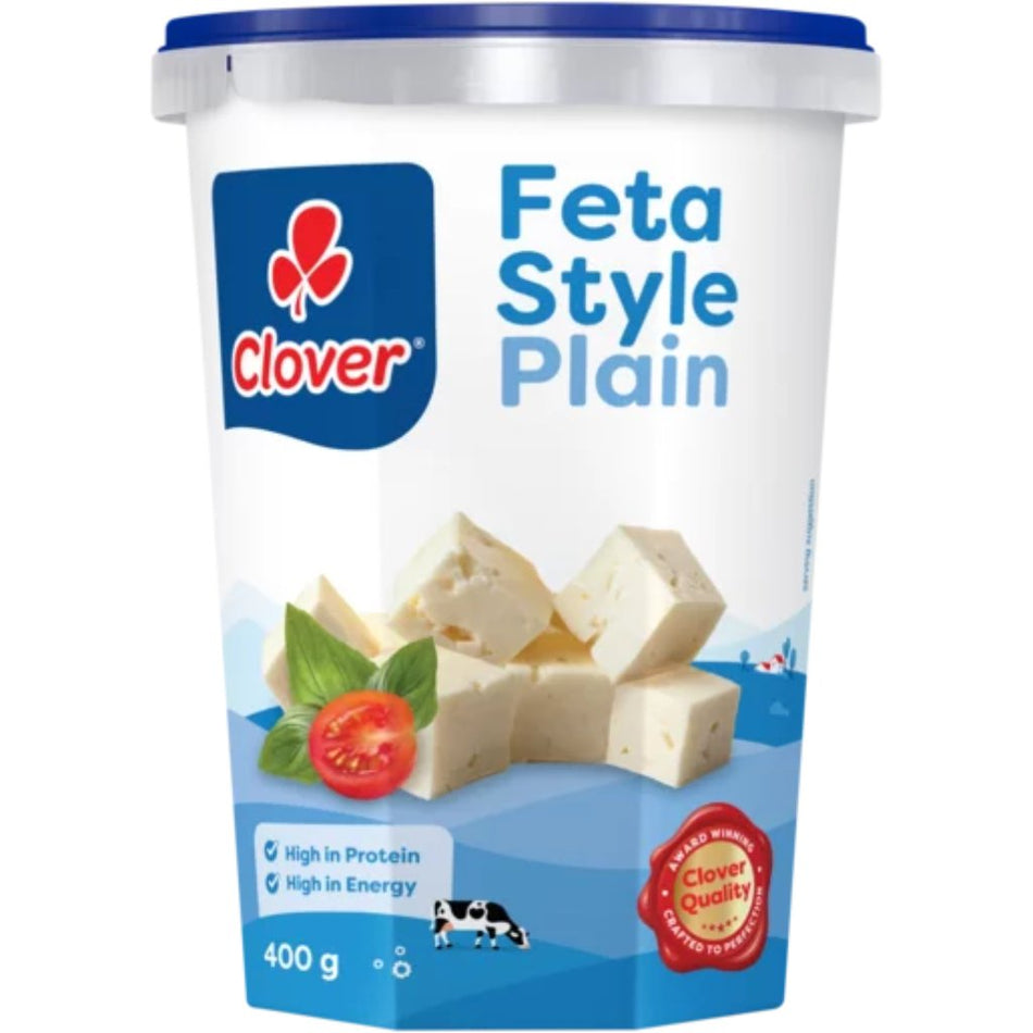 Clover Feta Cheese Plain 400G