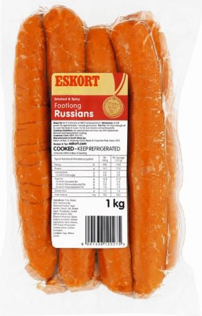 Eskort Footlong Russians 1KG NONE