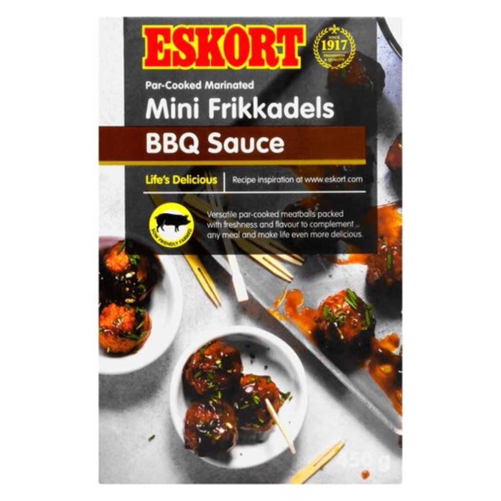 Eskort Frikkadels Mini Bbq Sauce 450G DEFAULT TITLE
