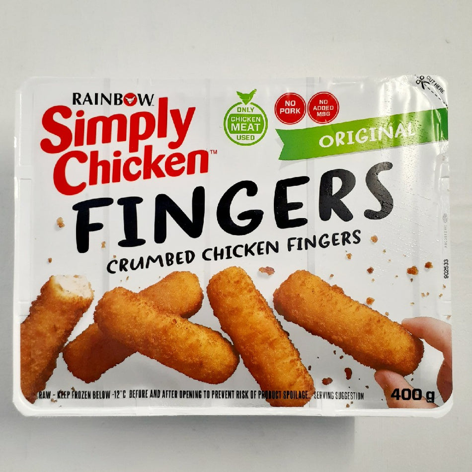 Rainbow Chicken Fingers Crumbed 400G