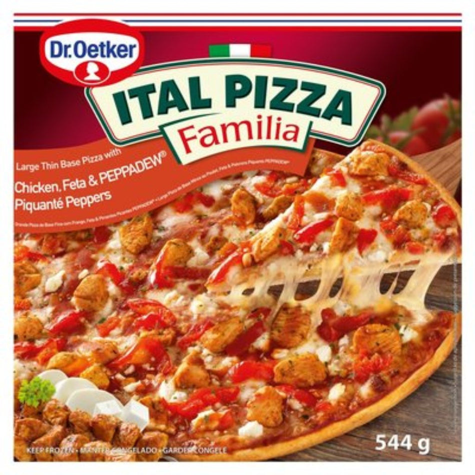 Dr. Oetker Familia Pizza Chicken,Feta & Peppadew 544G