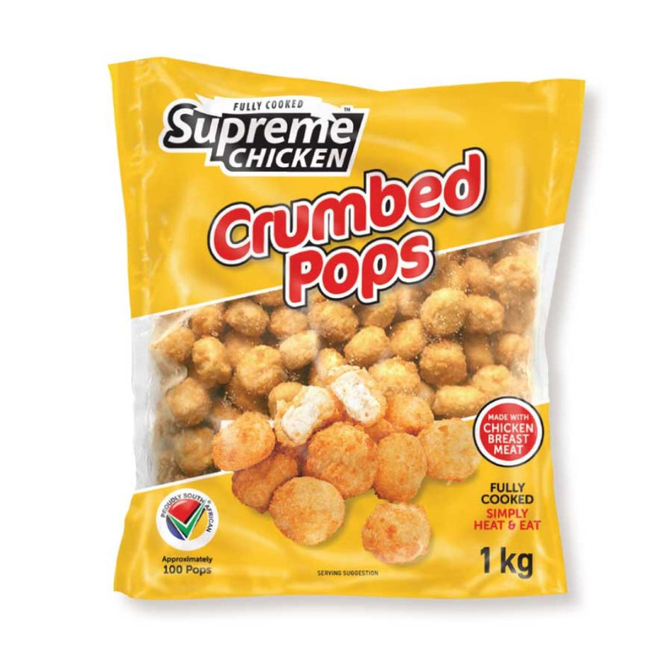 Supreme Crumbed Chicken Pops