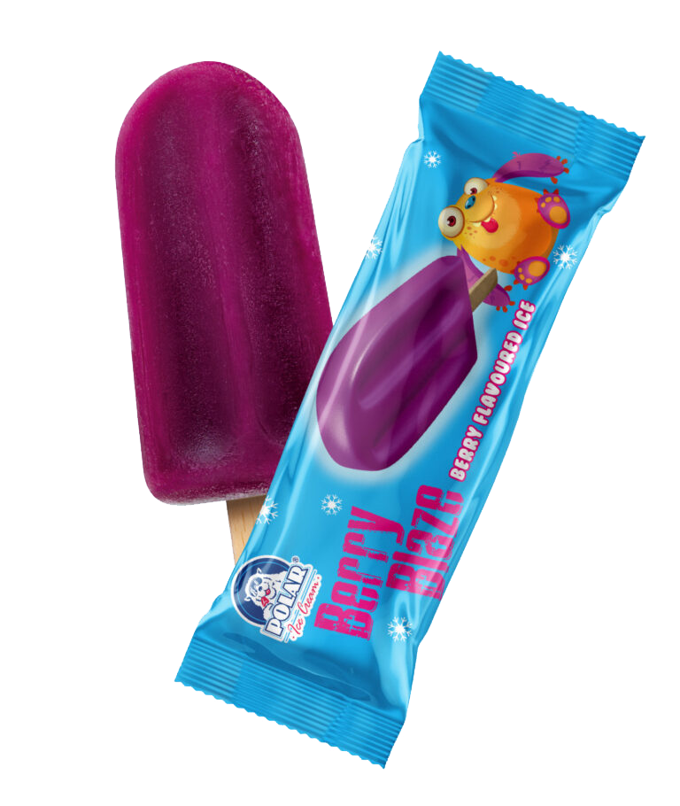 Polar Berry Blaze Ice Cream Popsicle -