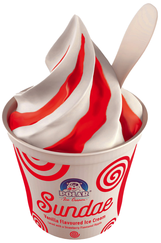 Polar Sundae Cups Ice Cream 125ML -