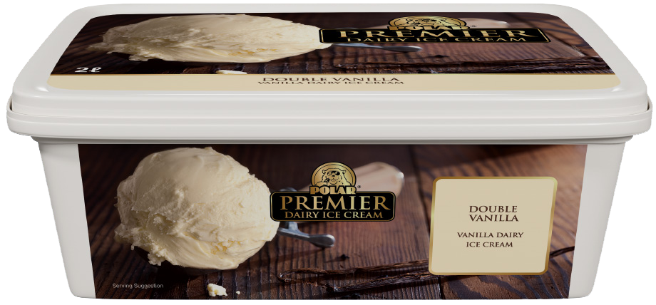 Polar Tub Ice Cream Double Vanilla 2l