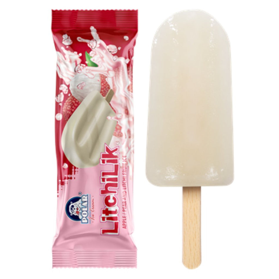 Polar Litchilik Ice Cream Popsicle