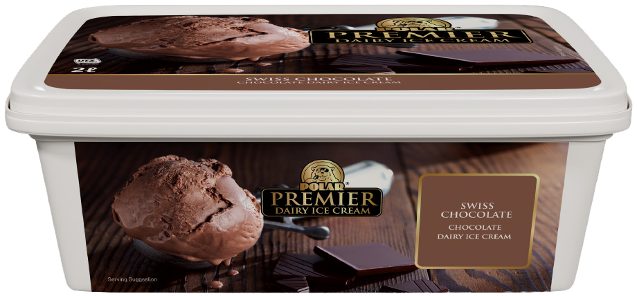 Polar Tub Ice Cream Swiss Chocolate 2l
