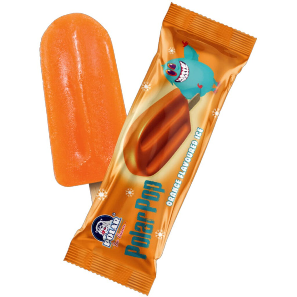 Polar Orange Ice Cream Popsicle