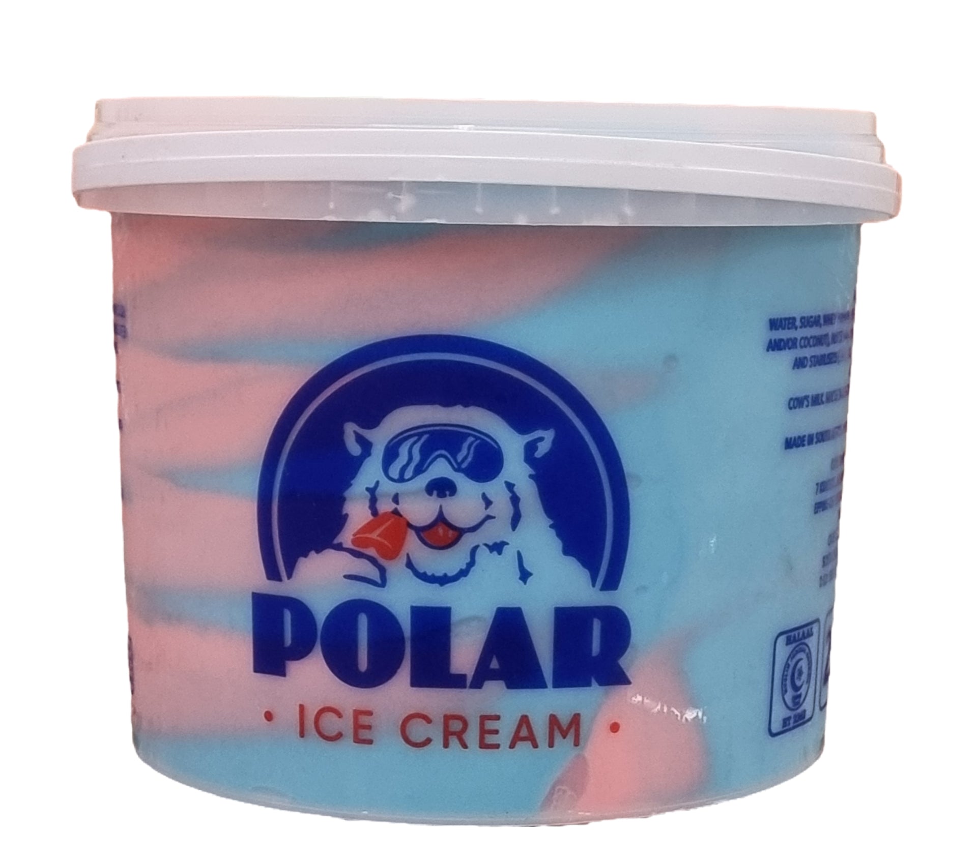 Polar Bubblegum Ice Cream Bucket 2.5L