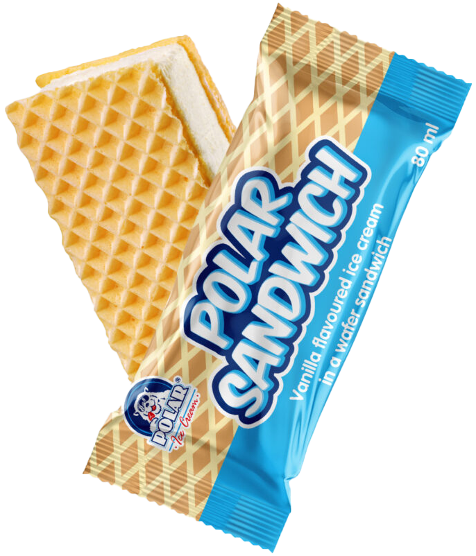 Polar Wafer Ice Cream Sandwich Vanilla