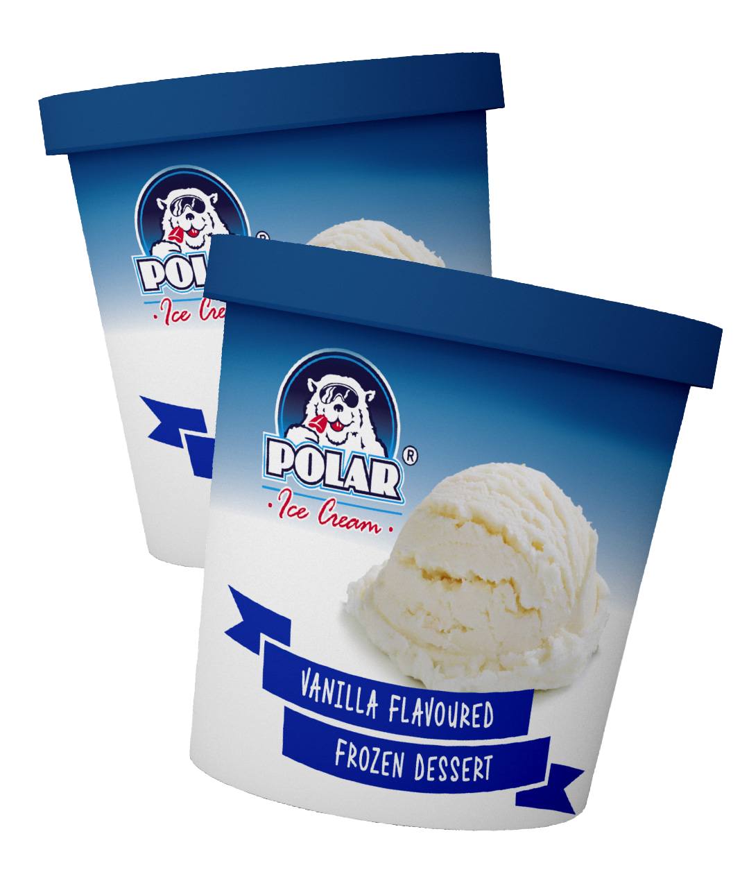 Polar Vanilla Ice Cream Cup 500ML -