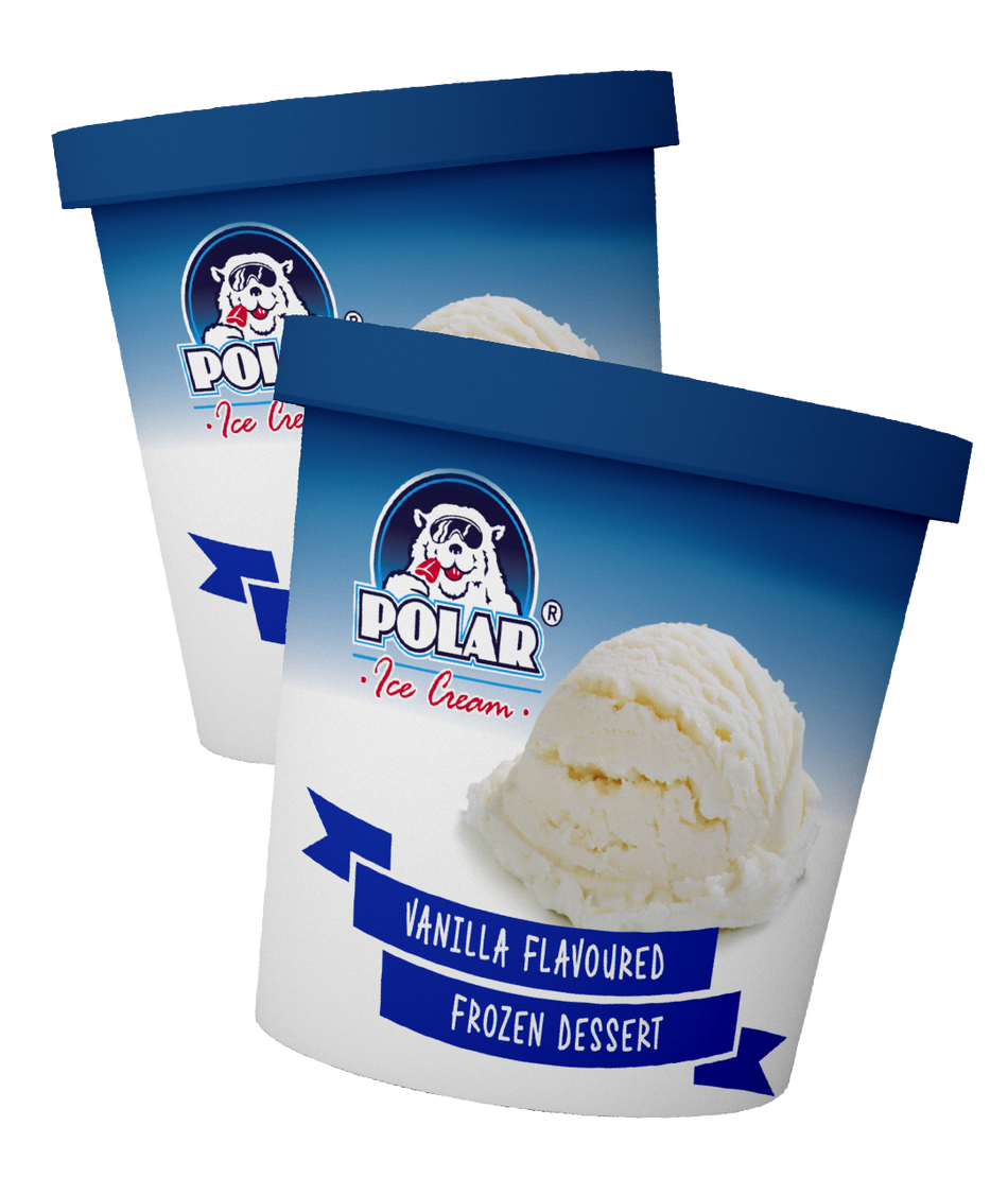 Polar Vanilla Ice Cream Cup 500ML -