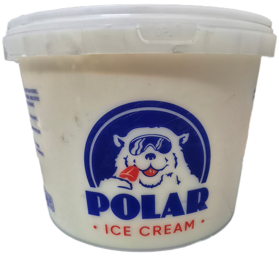 Polar Vanilla Ice Cream Bucket 2.5L