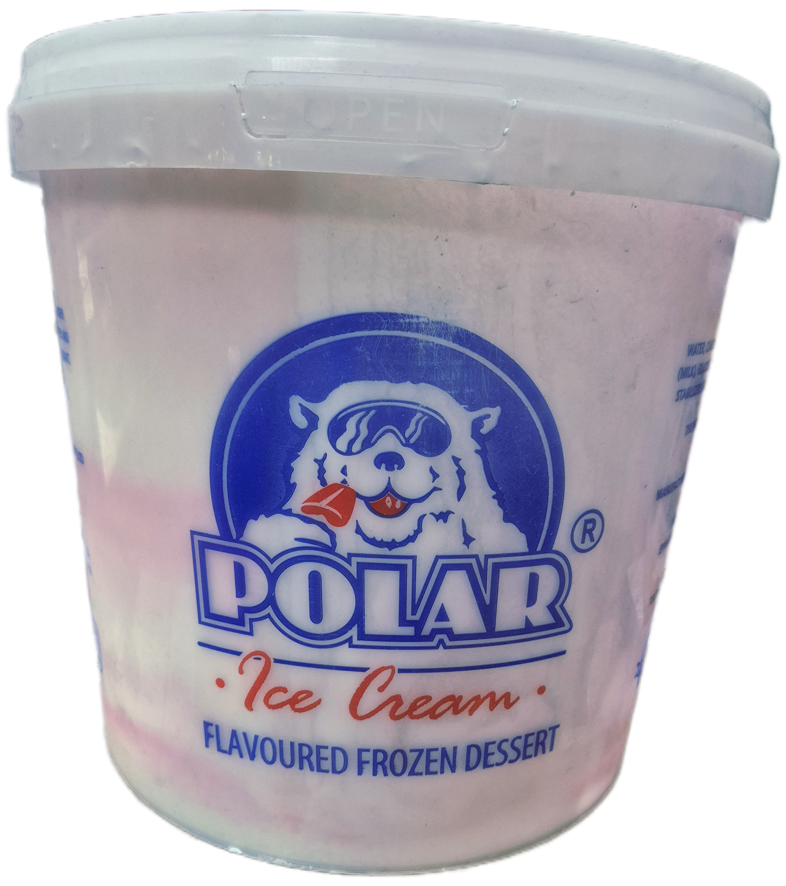 Polar Rainbow Ice Cream Bucket 2.5L