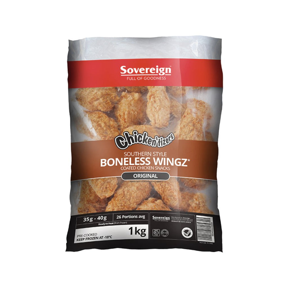 Sovereign Chicken Boneless Wings 1KG