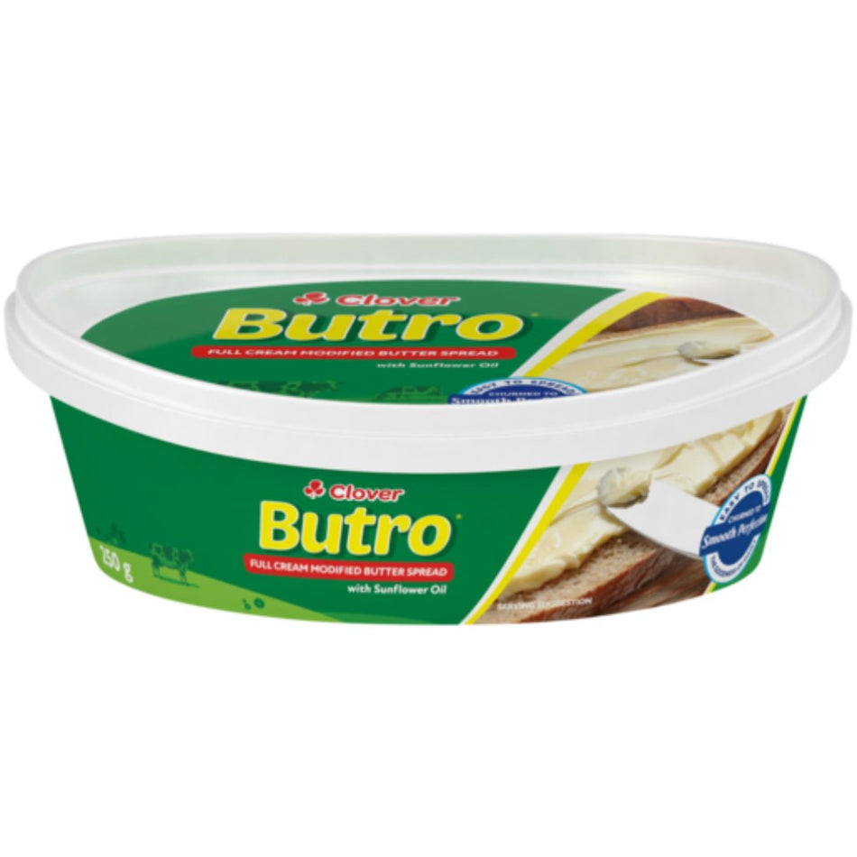 Butro Full Cream Butter Spread With Sunflower Oil 250G