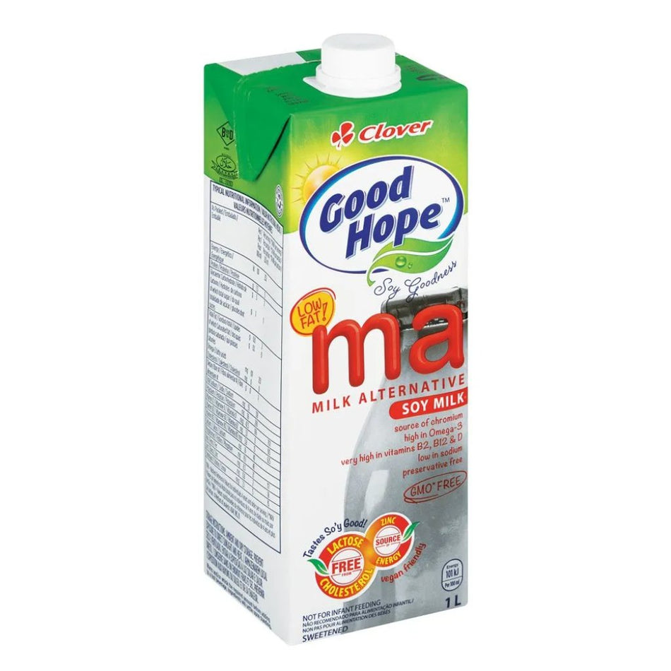 Clover Good Hope Unsweetened Soy Milk 1L