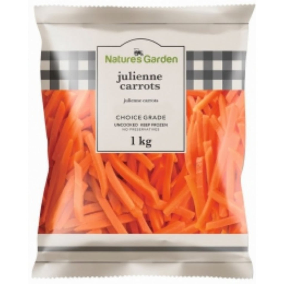 Mccain Frozen Carrots Julienne  1KG -