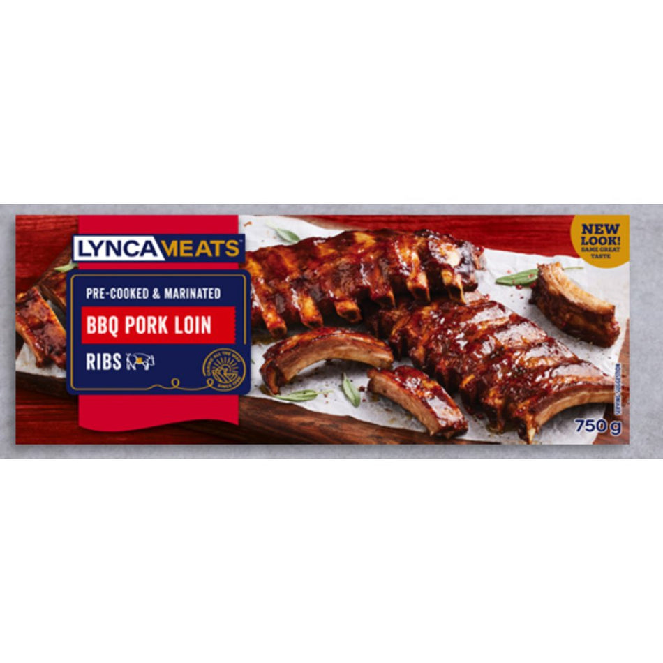 Lynca Bbq Pork Loin Ribs 750G