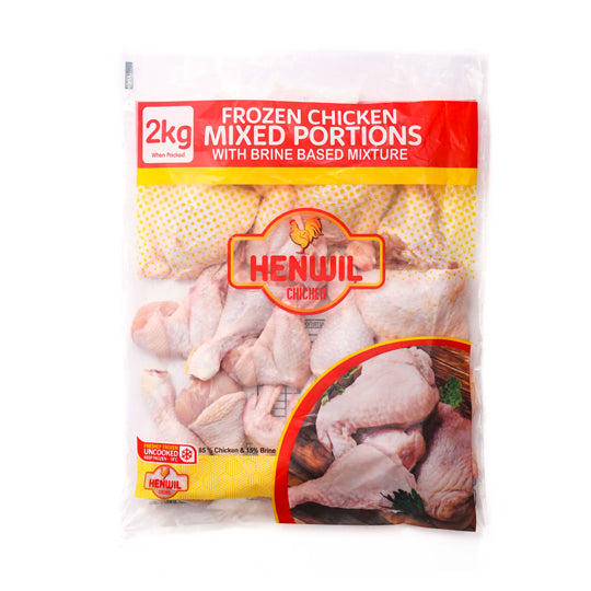 Henwil Chicken IQF Mixed portions 2KG -