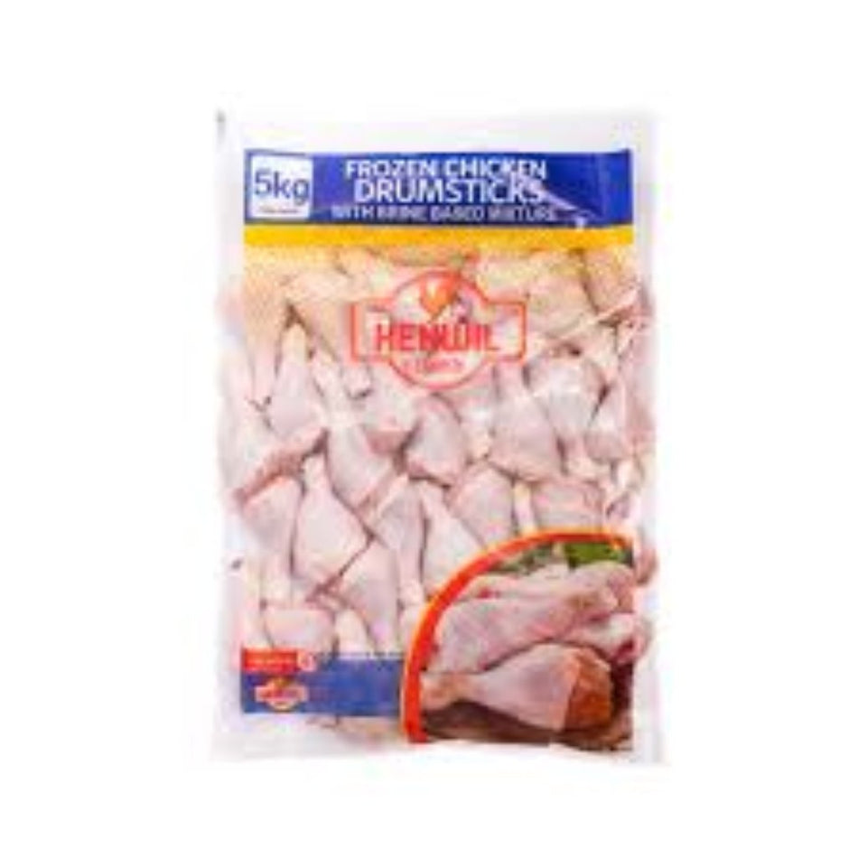 Henwil Chicken IQF Drumsticks 5KG -