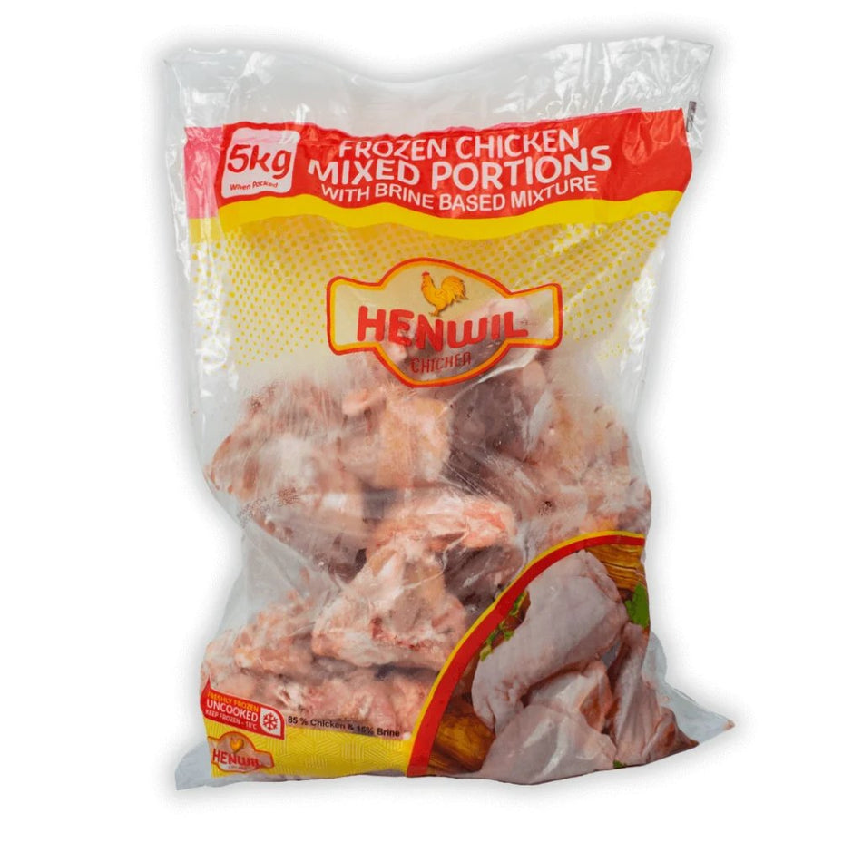 Henwil Chicken IQF Mixed portions 5KG