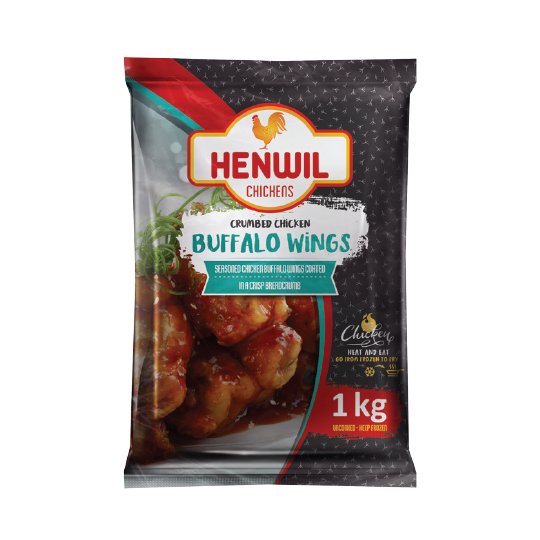 Henwil Crumbed Buffalo Wings 1kg