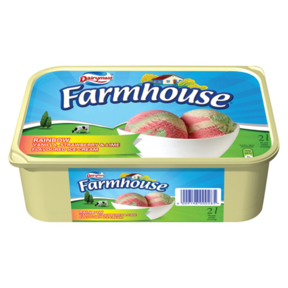 Dairymaid Ice Cream Farmhouse Rainbow 2L