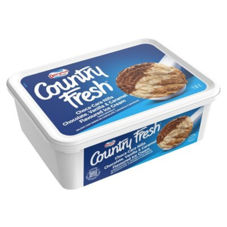 Dairymaid Ice Cream Country Fresh Choca Cara Nilla 1.8L