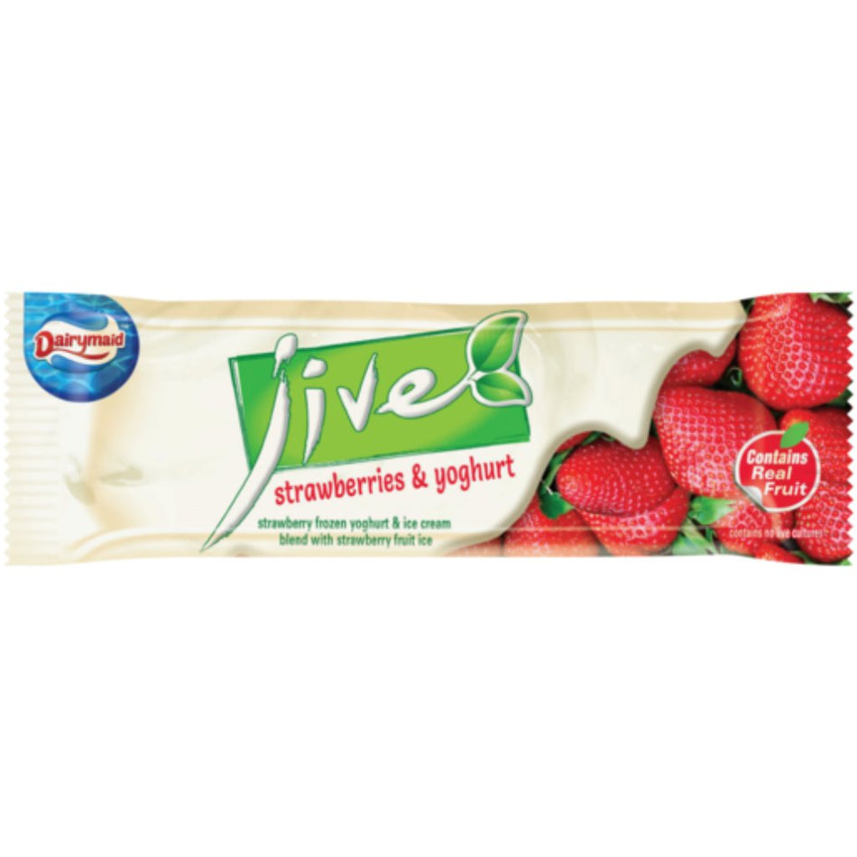 Dairymaid Ice Cream Jive Strawberry 90ML